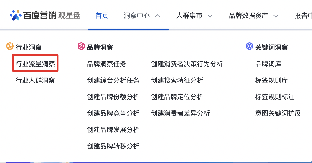 觀星盤-行業流量洞察新增推廣業務粒度趨勢及搜索詞 觀星盤-行業流量洞察新增推廣業務粒度趨勢及搜索詞